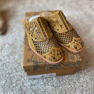 Free People Paramount Mustard Size 36